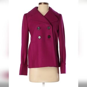 Banana Republic Pink Wool Coat